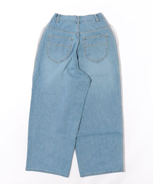 Gready Brilliant（グレディブリリアン）の「チャンピオン２タックスウェットパンツ（スウェットパンツ・レディース・ブラック/インディゴブルー・FREE）」の4枚目の写真
