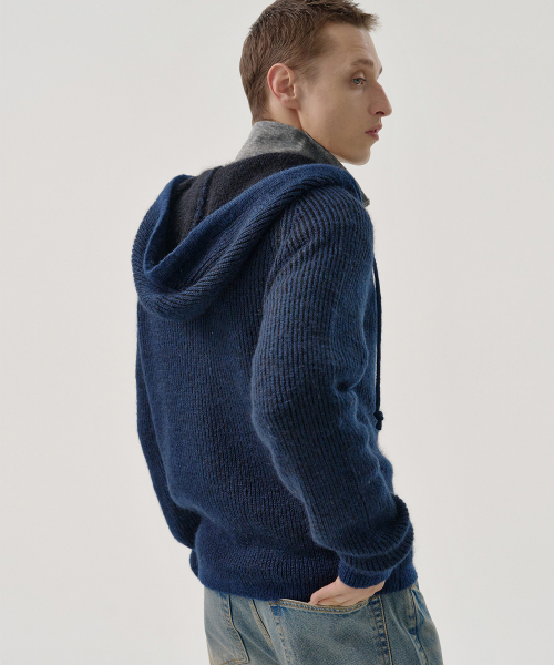 MMIC（エムエムアイシー）の「CLOUD KNIT フーディー（ネイビー）（パーカー・メンズ・その他・LARGE/MEDIUM）」の7枚目の写真