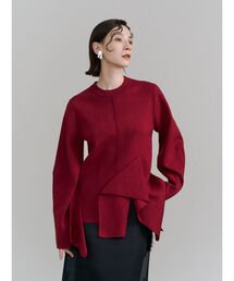 UN3D.(アンスリード)の「ORIGAMI PARTS KNIT TOP オリガミパーツニットトップ(ニット/セーター)」
