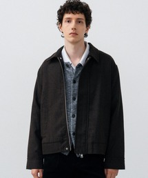 LURAKU(�����N)�́yLURAKU�zWool Zip Blouson / �E�[���W�b�v�u���]���bSETUP�Ή�(�u���]��)