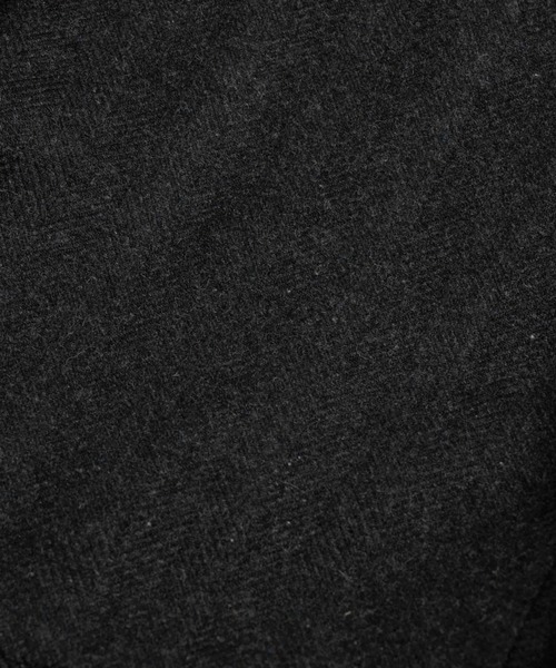 LURAKU（ルラク）の「【LURAKU】Wool Zip Blouson / ウールジップブルゾン｜SETUP対応（ブルゾン・メンズ・ブラウン/ブラック・SMALL/LARGE/MEDIUM）」の12枚目の写真