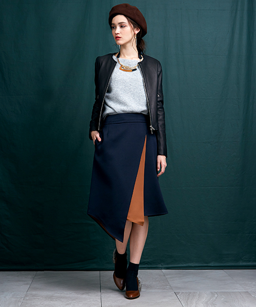 UNITED TOKYO（ユナイテッドトウキョウ）の「レザーシングルライダース（ライダースジャケット・レディース・ブラック・1/2）」の18枚目の写真