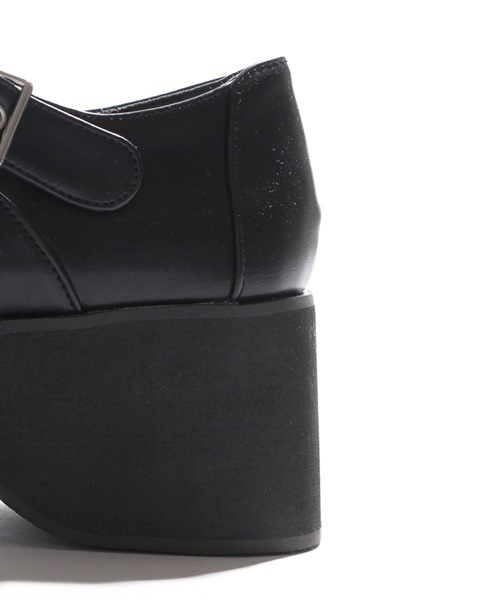 WEGO（ウィゴー）の「WEGO/厚底パンプス（パンプス・レディース・ブラック/ワイン/ブラック系その他/ホワイト・LARGE/MEDIUM）」の10枚目の写真