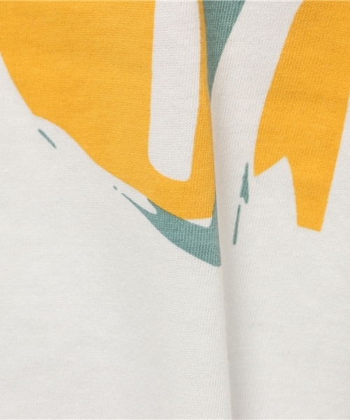 HYSTERIC GLAMOUR（ヒステリックグラマー）の「LAY DOWN GIRL 七分袖T-SH（Tシャツ/カットソー・メンズ・ホワイト/マルチ/トップグレー・LARGE/MEDIUM/SMALL）」の9枚目の写真