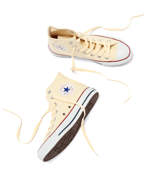 CONVERSE（コンバース）の「【FUDGE5月号掲載】CONVERSE / "ALL STAR"ハイカット（スニーカー・レディース・ホワイト/ブラック/その他1/ネイビー・4h/5/5h/6）」の15枚目の写真
