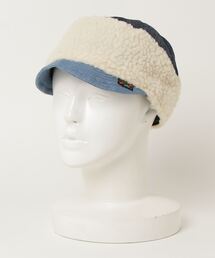 ALDIES | Shallow Boa Cap デニム×ボア コンビキャップ(キャップ)