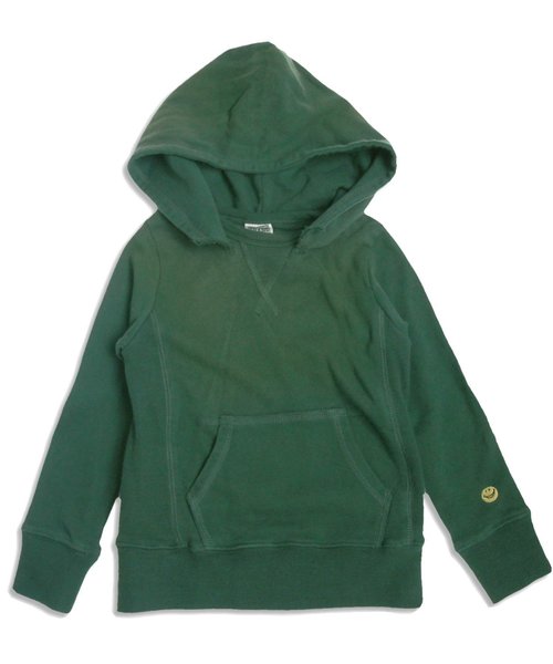 F.O.KIDS（エフオーキッズ）の「カラバリ6色エイジングフーディーパーカー（パーカー・キッズ・グリーン/レッド/パープル/イエロー/ベージュ/グレー・140/100/120/130/80/110/90/95）」の3枚目の写真