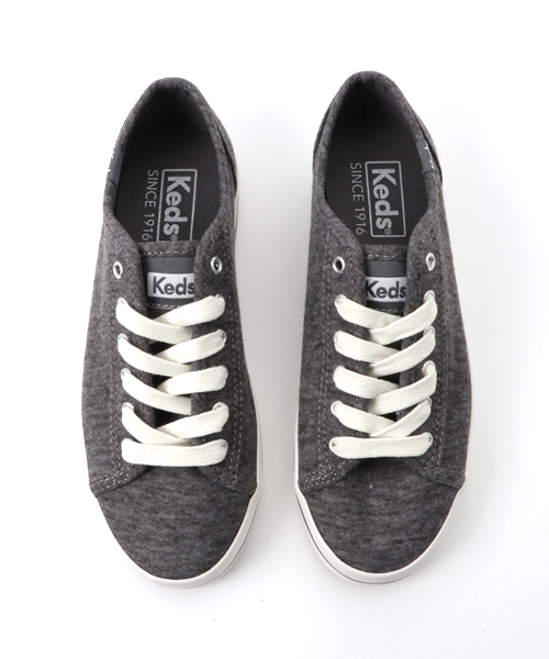 Keds（ケッズ）の「Keds(ケッズ) KICKSTART JERSEY(キックスタートジャージー) 637552（スニーカー・レディース・ダークグレー・24.0cm/23.0cm/22.0cm/25.0cm/23.5cm/22.5cm/24.5cm）」の9枚目の写真