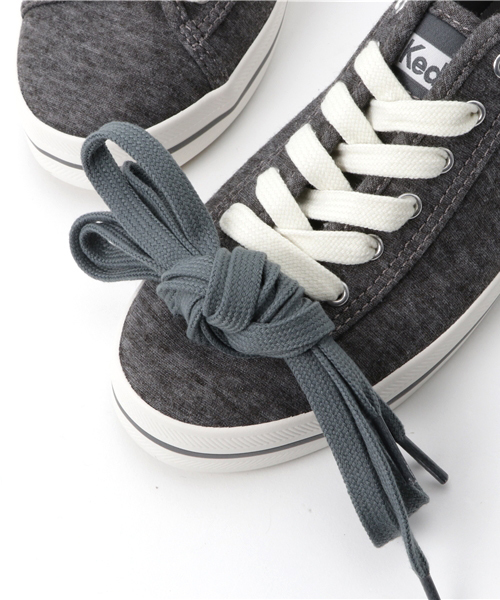 Keds（ケッズ）の「Keds(ケッズ) KICKSTART JERSEY(キックスタートジャージー) 637552（スニーカー・レディース・ダークグレー・24.0cm/23.0cm/22.0cm/25.0cm/23.5cm/22.5cm/24.5cm）」の10枚目の写真