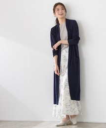 UVカットロングトッパーカーディガン 吸汗速乾 カーデ