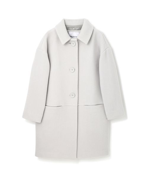 NATURAL BEAUTY BASIC（ナチュラルビューティーベーシック）の「2WAYダブルモッサコート（その他アウター・レディース・グレー/ネイビー・MEDIUM/SMALL/LARGE）」の5枚目の写真