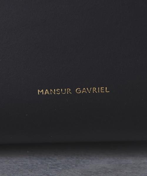 MANSUR GAVRIEL(マンサーガブリエル)の「<MANSUR GAVRIEL(マンサー ガブリエル)>VEGE BUCKET バッグ■■■◆(ショルダーバッグ・レディース・ブラック・Red/Navy)」の9枚目の写真