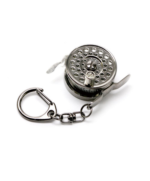 FLY REEL MEASURING TAPE フライ リール テープメジャー キーリング付き（キーホルダー）｜FiiiiiSH（フィッシュ