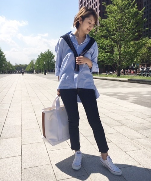 CONVERSE(コンバース)の「CONVERSE キャンバスオールスター OX◆(スニーカー・レディース・ホワイト・22.5cm/24.5cm/24cm/23cm/23.5cm)」の9枚目の写真
