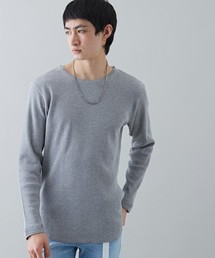 STUDIOUS | 【STUDIOUS】オーバーレイロングワッフル(Tシャツ/カットソー)