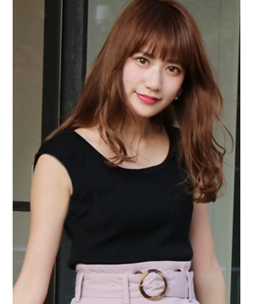 dazzlin（ダズリン）の「フレンチスリーブニットトップス（ニット/セーター・レディース・ブラック/パープル/マスタード・FREE）」の2枚目の写真