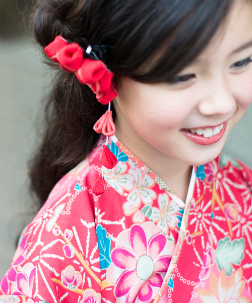 Catherine Cottage（キャサリンコテージ）の「刺繍入り袴セット（着物・キッズ・パープル/ネイビー/ブルー/ホワイト/ピンク・120/150/140/130/110/160）」の16枚目の写真