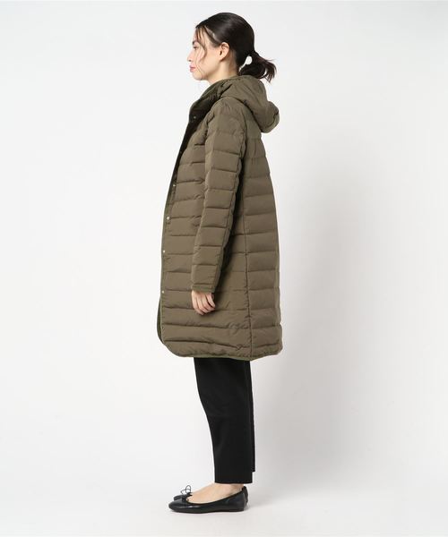 go slow caravan(ゴースローキャラバン)の「VINCENT ET MIREILLE/ヴァンソン エ ミレイユ STECHLESS DOWN JACKET COAT(ダウンジャケット/コート・レディース・ブラック/ベージュ/ネイビー/オリーブ・FREE)」の5枚目の写真