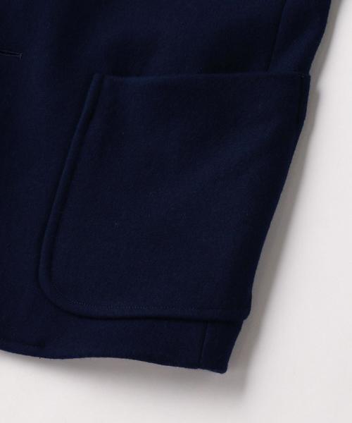 NIGOLD（ニゴールド）の「NIGOLD by UNITED ARROWS(ニゴールド バイ ユナイテッドアローズ) MELTON 2B BLAZER ◆（テーラードジャケット・メンズ・レッド/ネイビー・48/46/50/44）」の5枚目の写真