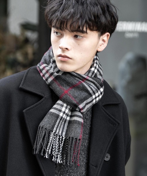 Rocky Monroe(ロッキーモンロー)の「日本製フリンジ付きアクリルマフラー(マフラー・メンズ・その他8/その他6/その他1/その他9/ピンク/その他12/ホワイト/その他11/その他10/ベージュ/その他5/その他7/その他3/その他13/ブラック/グレー/オレンジ/その他14/その他4/その他2・FREE)」の10枚目の写真