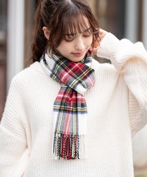 Rocky Monroe | 日本製フリンジ付きアクリルマフラー(マフラー)