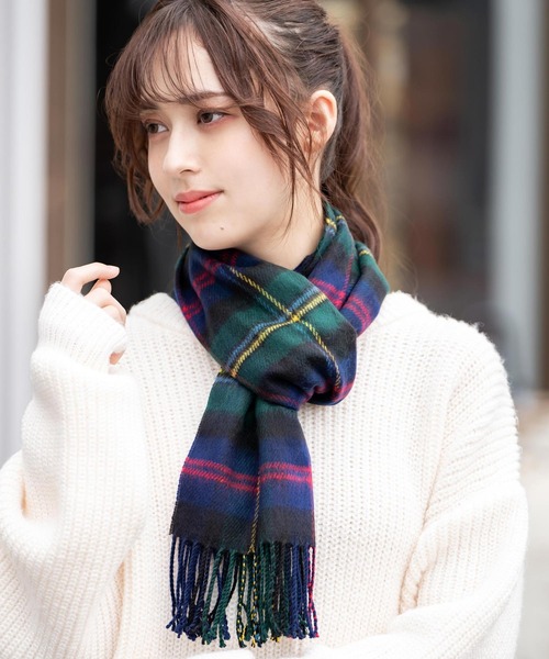 Rocky Monroe(ロッキーモンロー)の「日本製フリンジ付きアクリルマフラー(マフラー・メンズ・その他8/その他6/その他1/その他9/ピンク/その他12/ホワイト/その他11/その他10/ベージュ/その他5/その他7/その他3/その他13/ブラック/グレー/オレンジ/その他14/その他4/その他2・FREE)」の12枚目の写真