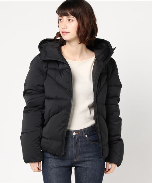 VENCEEXCHANGE（ヴァンスエクスチェンジ）の「エアコンダウンジャケット  （ダウンジャケット/コート・レディース・アッシュグレー/ブラック/Red・MEDIUM）」の12枚目の写真