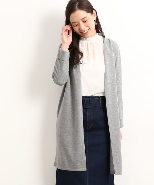 ROPE' PICNIC（ロペピクニック）の「サカリバコーディガン（カーディガン/ボレロ・レディース・ベージュ/ネイビー/グレー・36/38）」の2枚目の写真