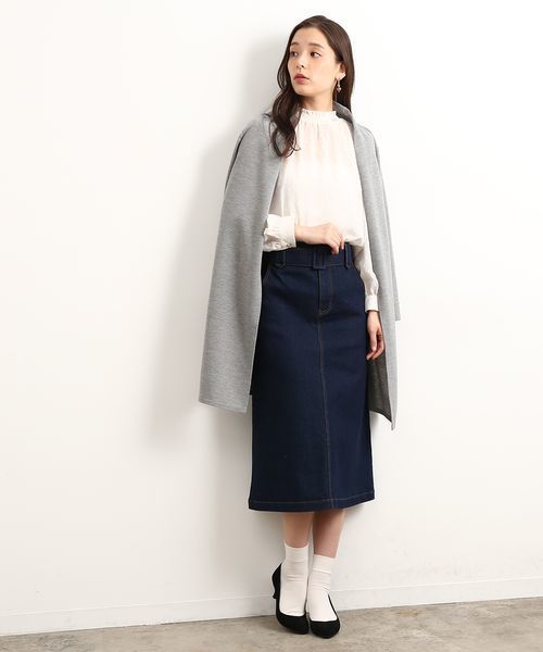 ROPE' PICNIC（ロペピクニック）の「サカリバコーディガン（カーディガン/ボレロ・レディース・ベージュ/ネイビー/グレー・36/38）」の14枚目の写真