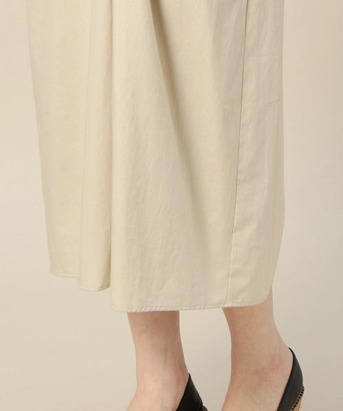 BEAUTY&YOUTH UNITED ARROWS（ビューティーアンドユースユナイテッドアローズ）の「BY フロントリボン7分袖ワンピース（ワンピース・レディース・ベージュ/イエロー/ネイビー・FREE）」の8枚目の写真