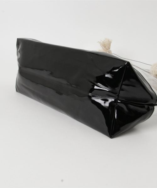 Ocean Pacific（オーシャンパシフィック）の「【OP】プールバッグ/トートバッグ ビーチ プール リゾート ポーチ パイナップル柄 スケルトン（トートバッグ・レディース・ホワイト/ブラック/ネイビー・FREE）」の7枚目の写真