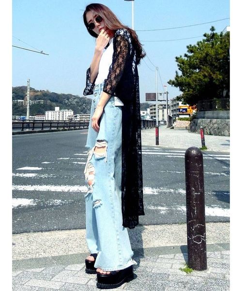 EMODA(エモダ)の「バルキーテープマークサンダル(サンダル・レディース・ホワイト/ブラック・MEDIUM/SMALL/LARGE)」の8枚目の写真