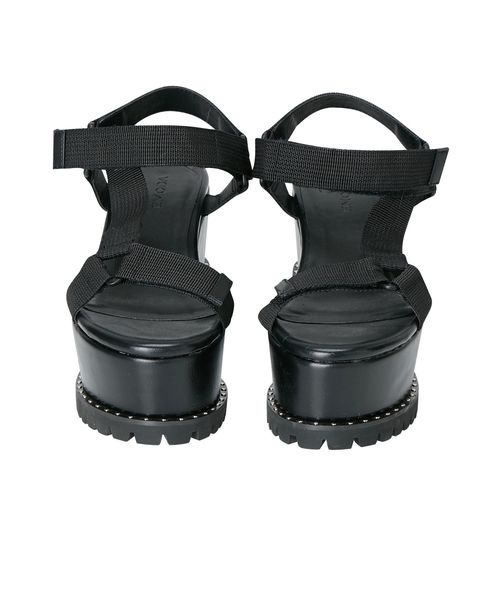 EMODA(エモダ)の「バルキーテープマークサンダル(サンダル・レディース・ホワイト/ブラック・MEDIUM/SMALL/LARGE)」の19枚目の写真