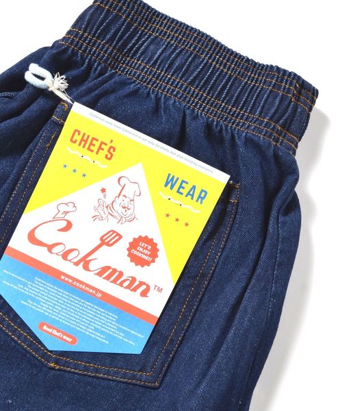 SHIPS(シップス)の「COOKMAN: CHEF パンツ デニム■(デニムパンツ・メンズ・ネイビー・MEDIUM/LARGE)」の2枚目の写真