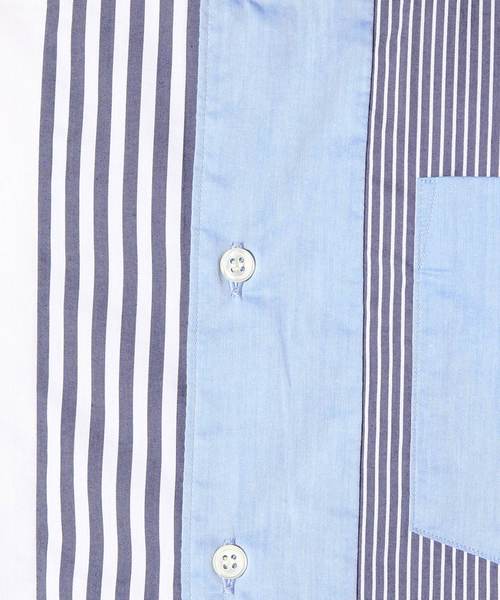 JOURNAL STANDARD relume（ジャーナルスタンダード　レリューム）の「SOLOTEX(R) ショートスリーブ クレイジーパターンシャツ#（シャツ/ブラウス・メンズ・ホワイト/スカイブルー・MEDIUM/LARGE）」の10枚目の写真