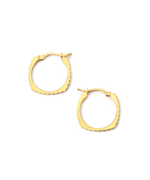 ALIITA 両耳ピアス ARO RUEDA P MINI EARRINGS Aro P Mini Gold Earring - ALIITA