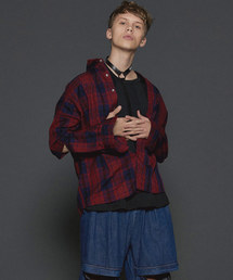 SHAREEF | CHECK JACQUARD L/S SHIRTS(シャツ/ブラウス)