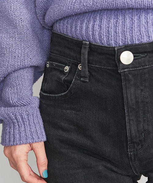 RED CARD TOKYO（レッドカード）の「＜RED CARD＞Anniversary Highrise BLACK デニムパンツ（デニムパンツ・レディース・ブラック・23/22/25/24）」の12枚目の写真