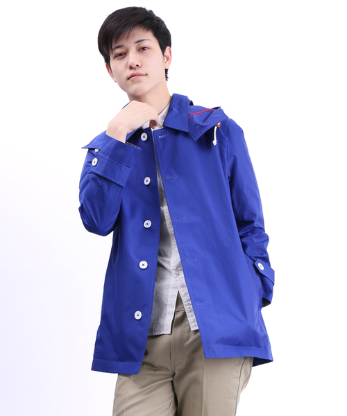 WEGO（ウィゴー）の「WEGO/リムーバブルフーデッドコート（ステンカラーコート・メンズ・ベージュ/グリーン/ブルー・LARGE/MEDIUM）」の16枚目の写真