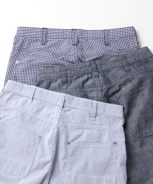 BEAMS（ビームス）の「○BEAMS / ワンウォッシュ 裾裏 ペインター クロップドパンツ（チノパンツ・メンズ・ブルー/ネイビー/その他1・SMALL/MEDIUM/LARGE/X-LARGE）」の9枚目の写真