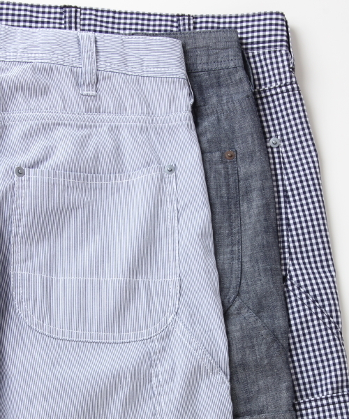 BEAMS（ビームス）の「○BEAMS / ワンウォッシュ 裾裏 ペインター クロップドパンツ（チノパンツ・メンズ・ブルー/ネイビー/その他1・SMALL/MEDIUM/LARGE/X-LARGE）」の10枚目の写真