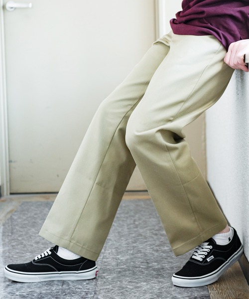 Dickies（ディッキーズ）の「Dickies ワークパンツ（チノパンツ・メンズ・ブラック/チャコールグレー/ベージュ/ブラウン/ネイビー/シルバー/オリーブ/マルーン・28inch/30 inch/32inch/34inch/36inch/30inch/38inch/40inch）」の5枚目の写真