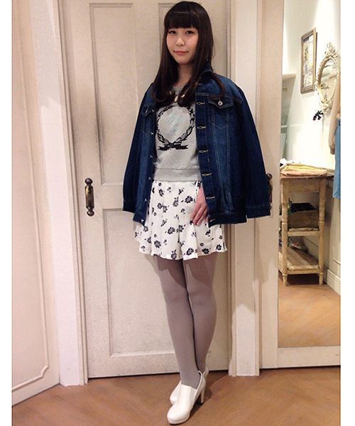 natural couture（ナチュラルクチュール）の「Ｇジャン（ブルゾン・レディース・ブルー/インディゴブルー・FREE）」の18枚目の写真