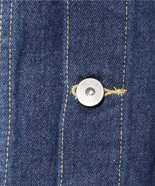 natural couture（ナチュラルクチュール）の「Ｇジャン（ブルゾン・レディース・ブルー/インディゴブルー・FREE）」の8枚目の写真