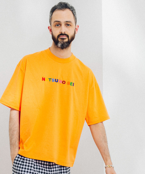 Tokyo パブリックトウキョウ のファッション No Tシャツ カットソー Sei Tシャツ カットソー ロゴ刺繍tシャツ Natsu Public Public No