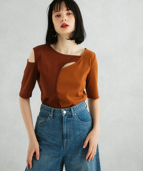 UNITED TOKYO（ユナイテッドトウキョウ）の「バイカラーアシメ