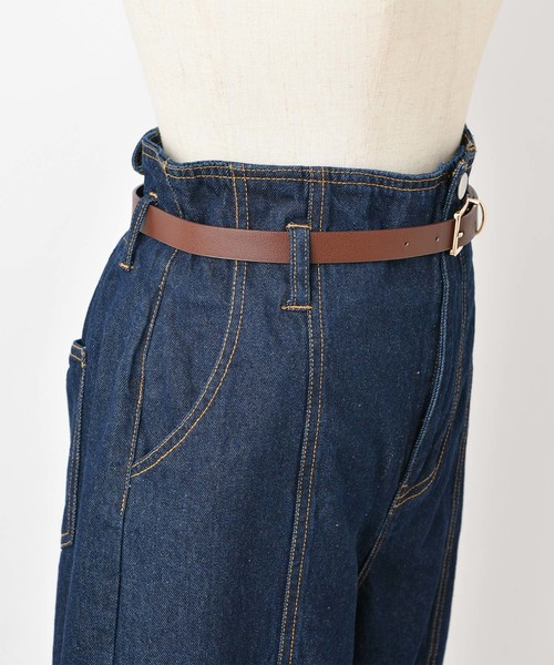 one after another NICE CLAUP(ワンアフターアナザーナイスクラップ)の「【ZOZO限定】ハイウエストデニムデイリーパンツ(デニムパンツ・レディース・ブラック/ネイビー/ブルー/アイボリー・SMALL/MEDIUM)」の12枚目の写真