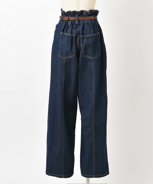 one after another NICE CLAUP(ワンアフターアナザーナイスクラップ)の「【ZOZO限定】ハイウエストデニムデイリーパンツ(デニムパンツ・レディース・ブラック/ネイビー/ブルー/アイボリー・SMALL/MEDIUM)」の10枚目の写真