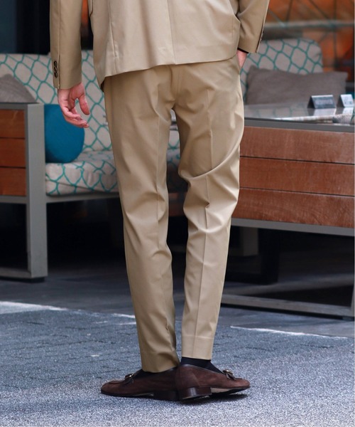 EDIFICE（エディフィス）の「SOLOTEX ツイルテーパードパンツ（スラックス・メンズ・ブラック/ベージュ・SMALL/MEDIUM/LARGE/X-LARGE）」の19枚目の写真