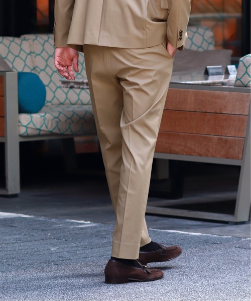 EDIFICE（エディフィス）の「SOLOTEX ツイルテーパードパンツ（スラックス・メンズ・ブラック/ベージュ・SMALL/MEDIUM/LARGE/X-LARGE）」の18枚目の写真